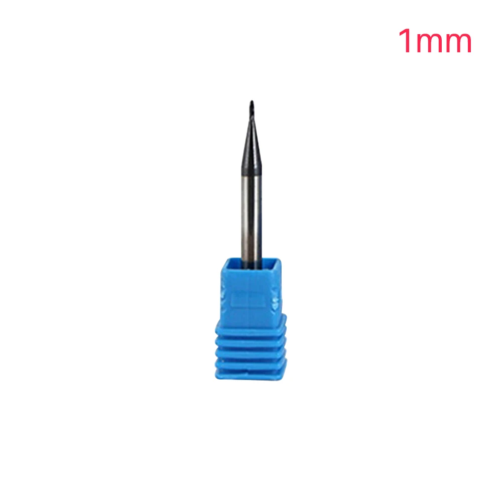 1.0mm Токарный станок с ЧПУ, фреза, торцевая фреза, сверло 50 мм, Вольфрамовая сталь, фреза, покрытие, фрезы, топ для дерева, алюминия - Длина режущей кромки: 1.0mm