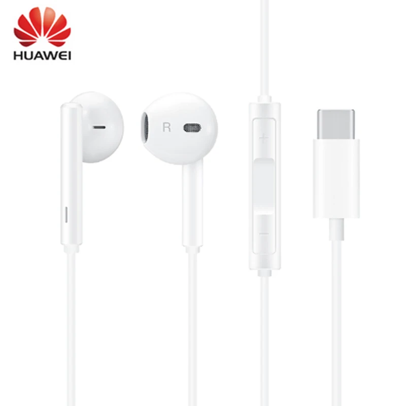 Наушники вкладыши HUAWEI CM33 USB Type C микрофон для Mate 10 Pro 20 X RS P20 30 Note 10|Наушники и