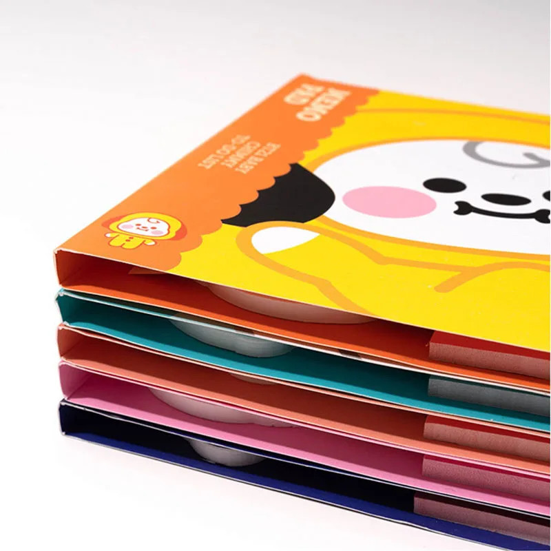 

HBTSCBulletproofYouthGroupBABYseries of convenient stickers cartoon cute simple tearable stickers office message casual stickers