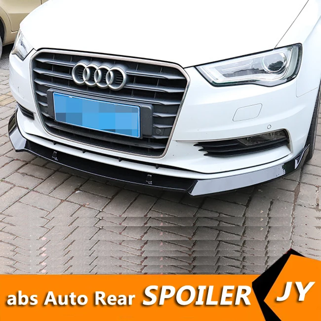 Для Audi A3 ABS задний бампер диффузор протектор для 2016 2018 Корпус Комплект передний