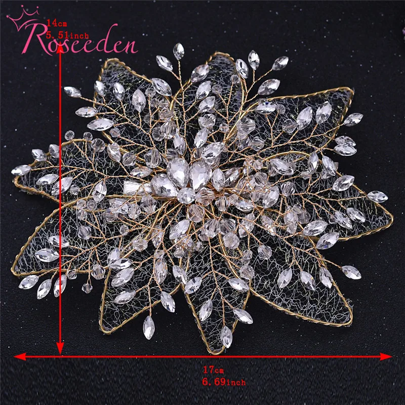 Романтические стразы свадебные аксессуары для волос ювелирные изделия