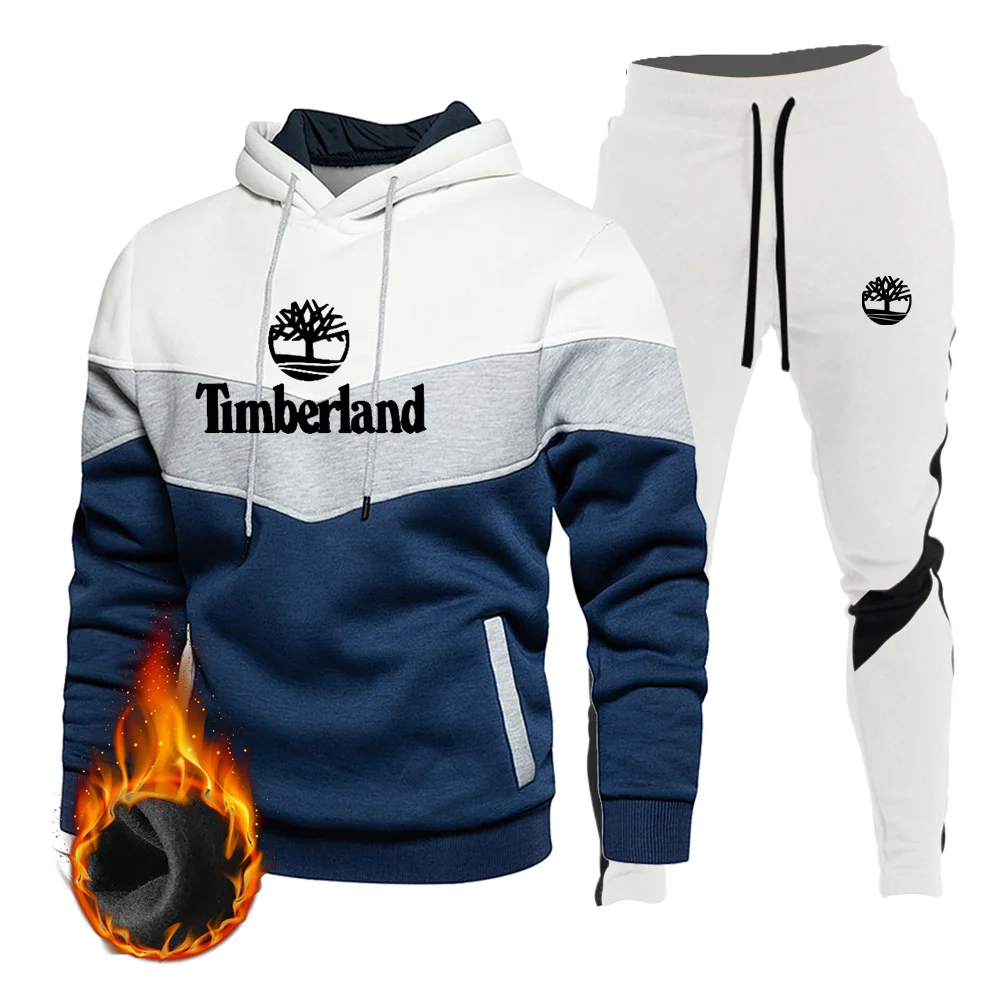 

Мужская спортивная одежда из 2 предметов, осень/зима 2021, свитшот с капюшоном и брюки, пуловер с капюшоном, спортивный костюм, мужская повседн...