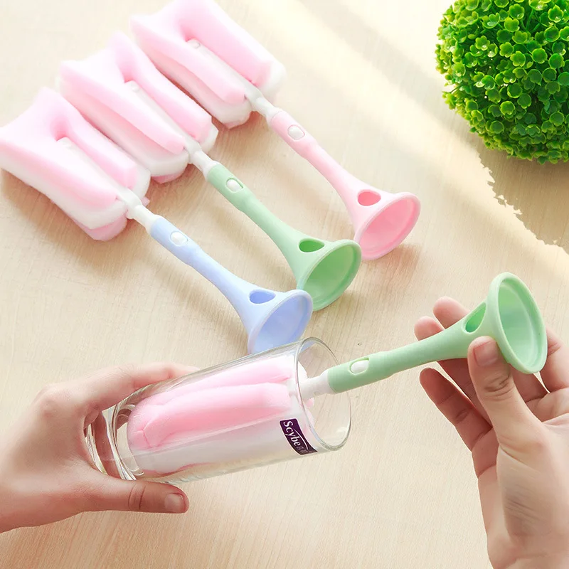 2020 Новый 1 шт. кухонный чистящий инструмент 25 г губчатая щетка для бокалов бутылка