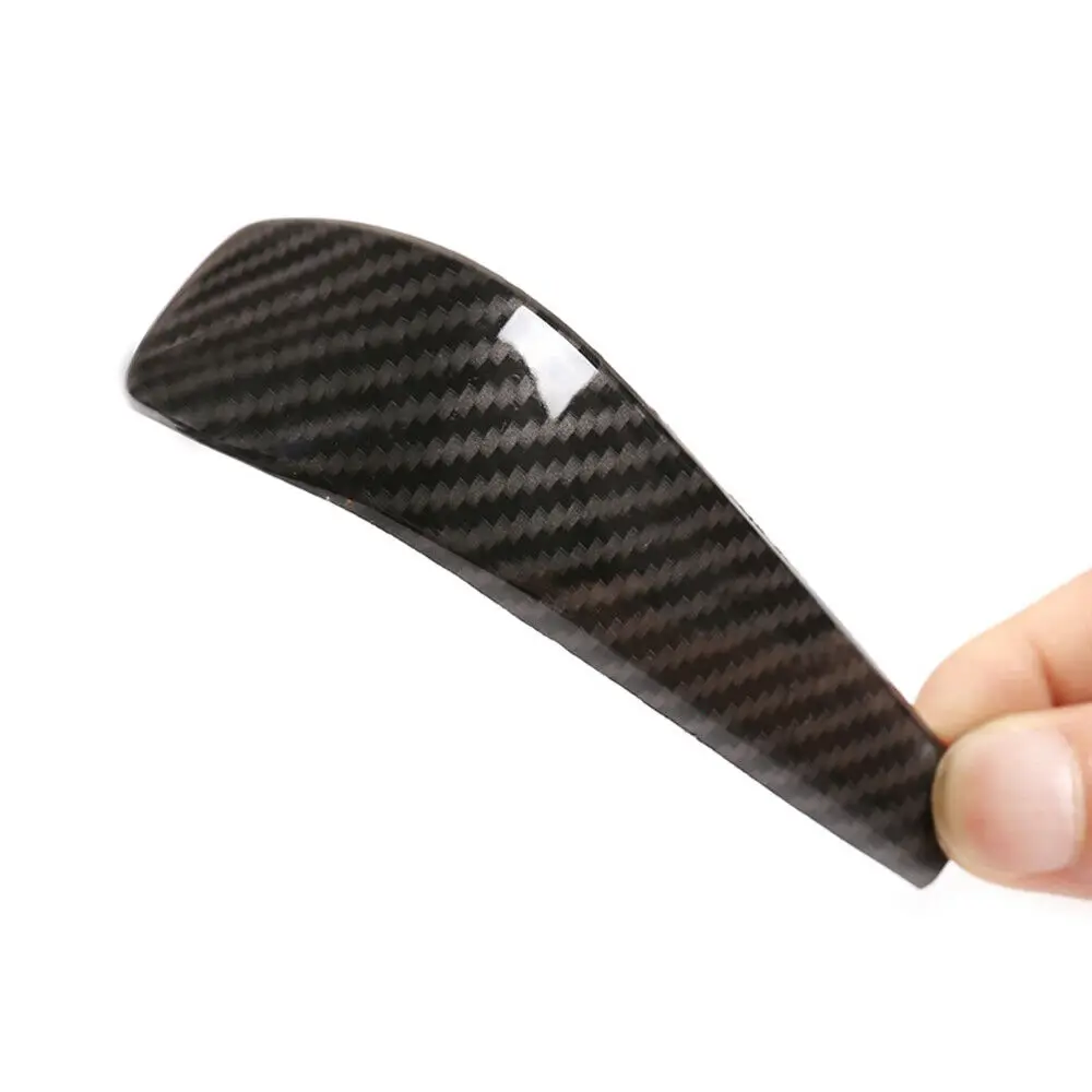 Carbon Fiber Style ForBMW 3 Series E90 E91 E92 E93 Gear Shift Knob Head Cover | Автомобили и мотоциклы