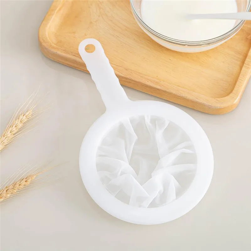 Home Kitchen Tool Lightweight Soy Milk Filter High Density Handheld Juice Mesh Sieve Colander Net | Дом и сад
