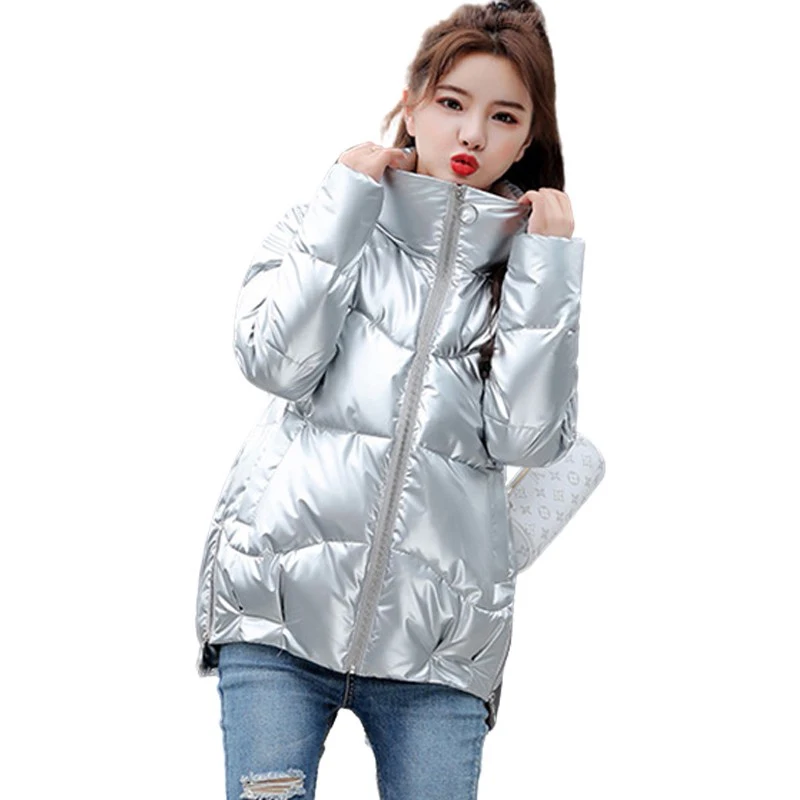 

Luck A Winter Waterproof Jacket Women Down Cotton Padded Short Parkas Female Outwears Mujer Casual Streetwear Basic Coat