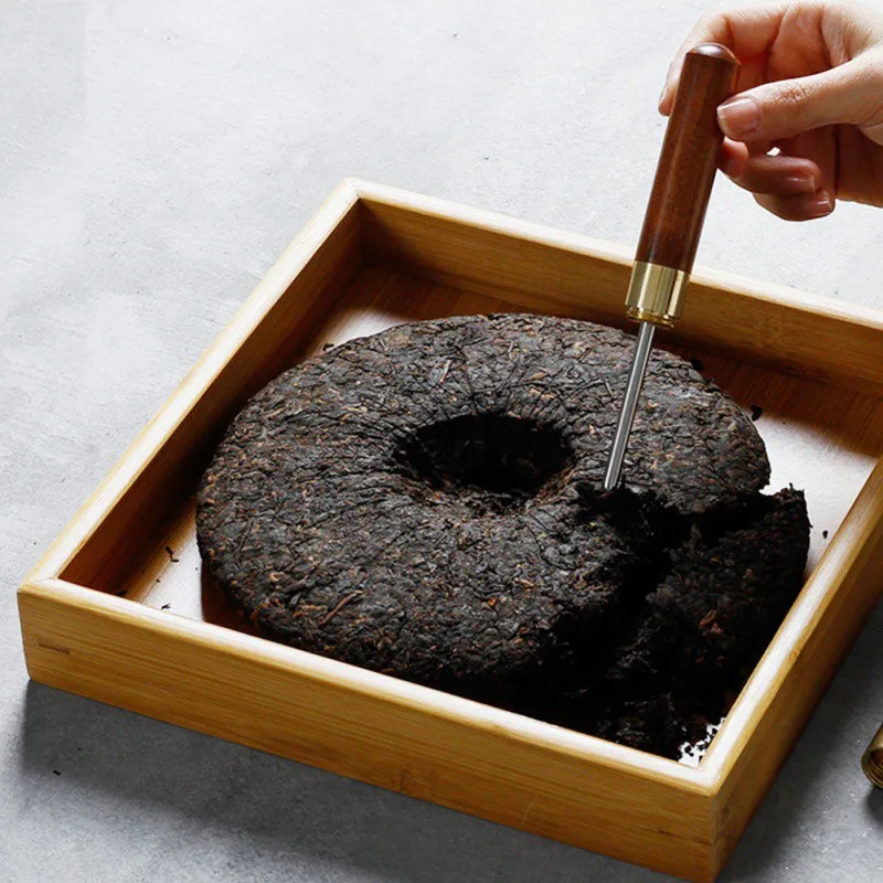 Классический черный чай Puer чайный нож инструмент для резки чая игла конус пуэр