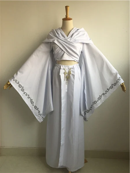 Костюм для косплея по индивидуальному заказу Padme Amidala белое платье костюм