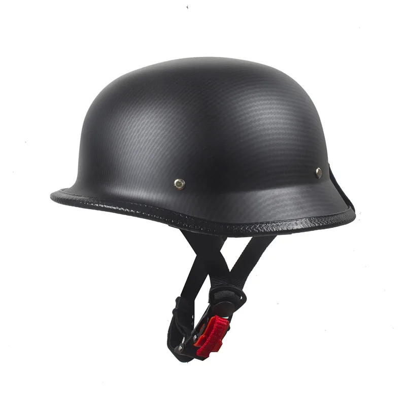 Немецкий мотоциклетный полушлем Чоппер велосипедный пилот открытый шлем каска -