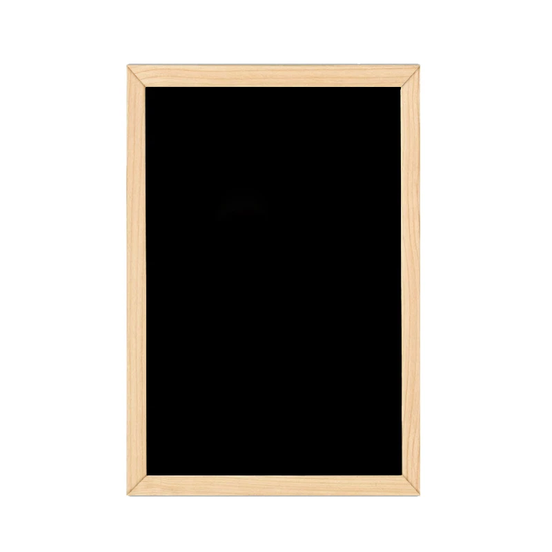 

Double-Sided Blackboard Wooden Crafts Wooden Frame Small Blackboard Writing Message Board Home Decoration DIY Listing