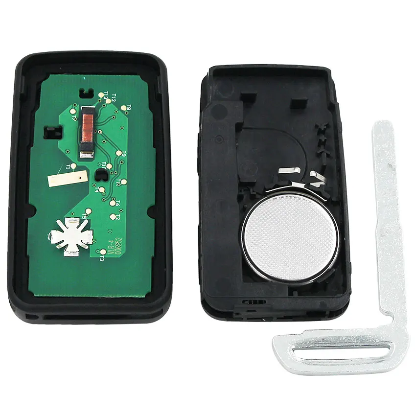 Новый Сменный 5 кнопочный дистанционный ключ умный Автомобильный KYDZ 434 МГц чип ID46