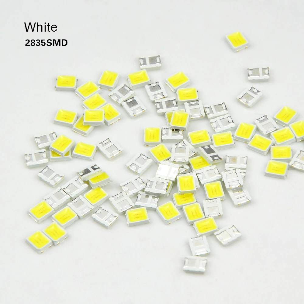 100 шт./лот Epistar излучающий диод SMD 5730 2835 Светодиодный чип-светодиоды световые бусины для ленточных ламп прожектор аксессуары