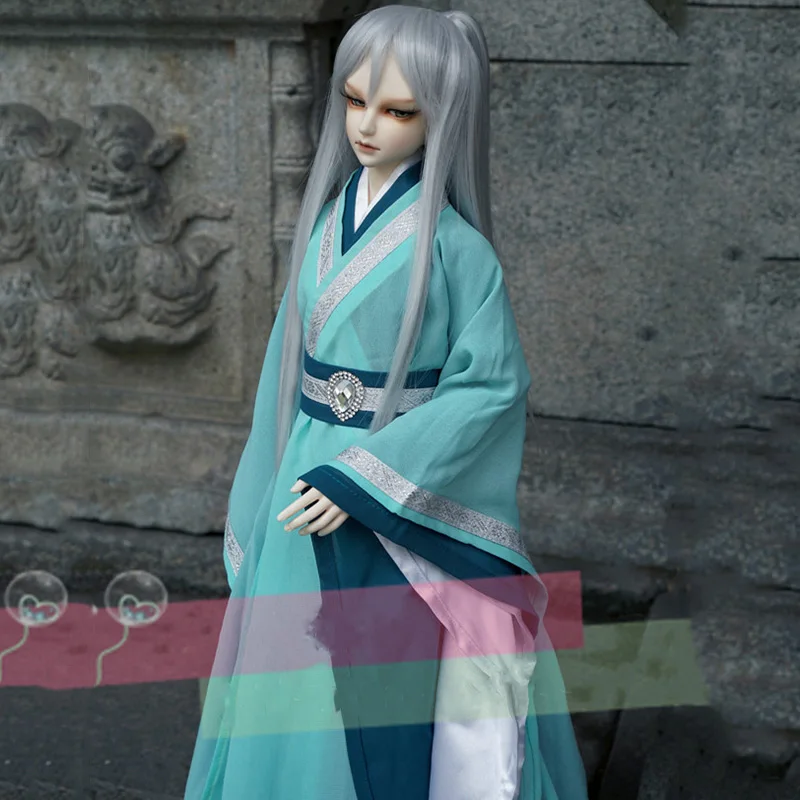 Парик Allaosify Bjd/SD как кукла для мальчика белые длинные прямые волосы 1/3 1/4 1/6 парики
