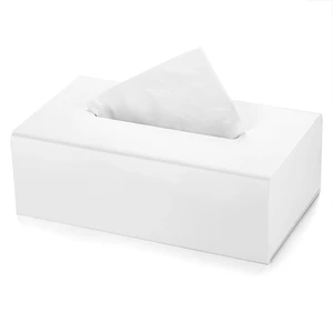 Матовая акриловая коробка для салфеток, держатель для салфеток, диспенсер для салфеток для дома, офиса, отеля и KTV TB013