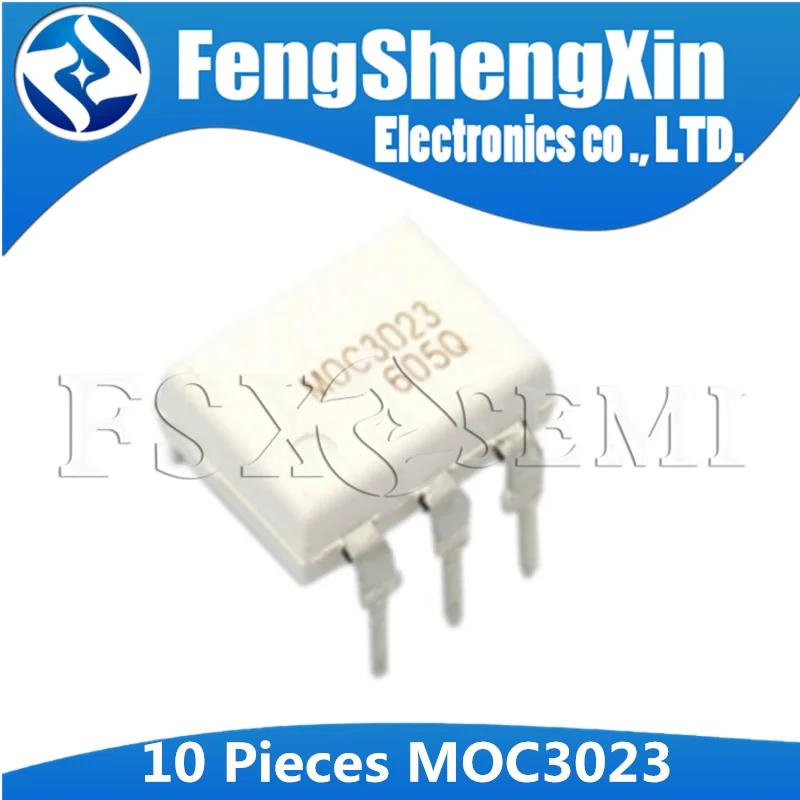 10 шт./лот MOC3023 DIP 6 Оптоизоляторы TRIAC DRIVERS DIP|Интегральные схемы| |