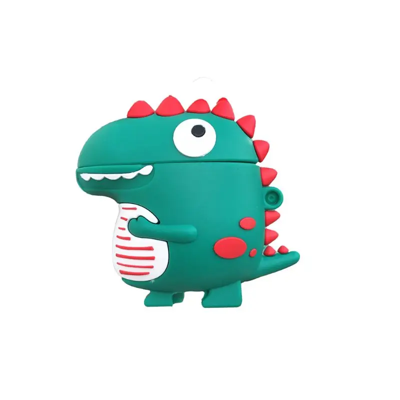 

Dinosaur Protective Case Silicone Cover PVC Shell for Hua-wei FreeBuds 3 X3UA
