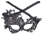 Женская черно-белая кружевная маска с павлином, сексуальные полулицевые женские маски для косплея, кружевная сексуальная маска для девочек, карнавал