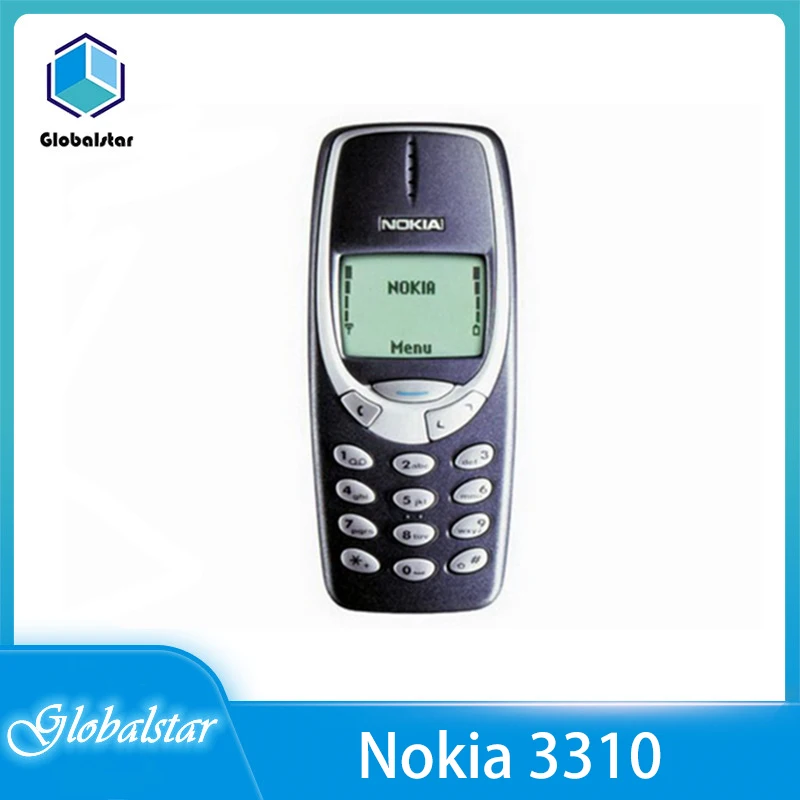 Восстановленные оригинальные разблокированные мобильные телефоны Nokia 3310 GSM 2G