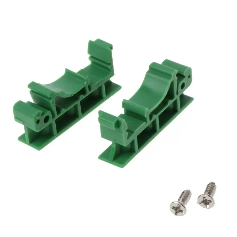 1 набор монтажных адаптеров для монтажа на din рейку печатной платы держатель