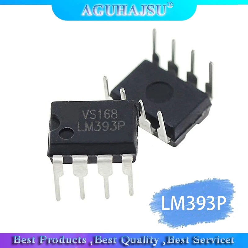 10 шт. LM393P DIP8 LM393 DIP LM393N 393 Новый низкомощный двойной Компаратор напряжения 10 шт. LM393P DIP8 LM393 DIP LM393N 393 Новый низкомощный двойной Компаратор напряжения