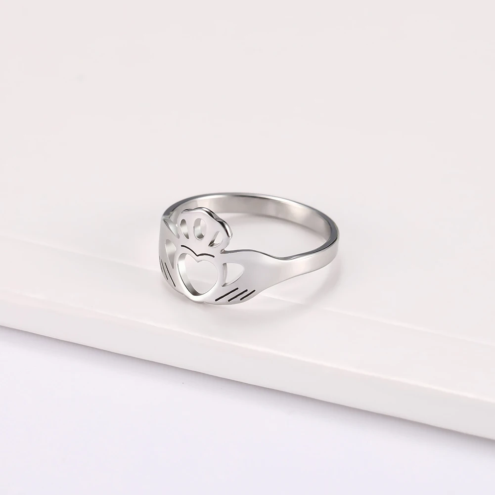 Кольцо женское из нержавеющей стали в форме короны | Украшения и аксессуары