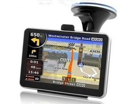 Автомобильный GPS навигатор с сенсорным экраном 5 0 дюйма Bluetooth FM AVIN встроенный 8 Гб