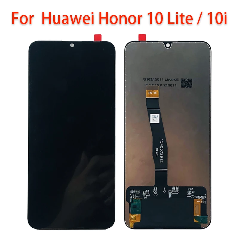 

Новинка ML1 2022 6,21 "для Huawei Honor 10 Lite, ЖК-дисплей, сенсорный экран, запасные части 10i, Фотогалерея