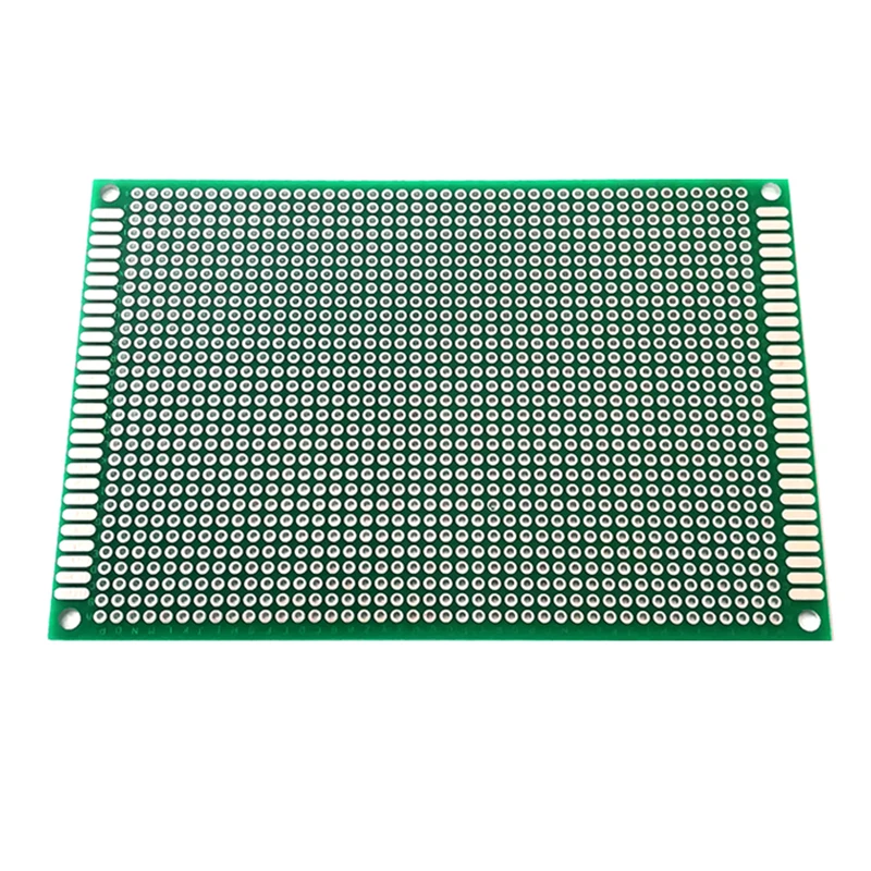 5pcs/lot Universal PCB Board 8x12cm Double Side Prototype 8*12cm Printed Circuit 80x120mm For Arduino Soldering | Электронные