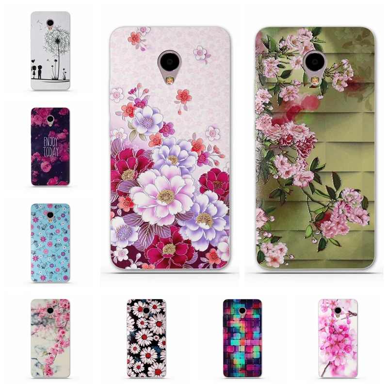 Роскошный объемный рельефный чехол для Meizu M3E накладка MeiLan E с рисунком