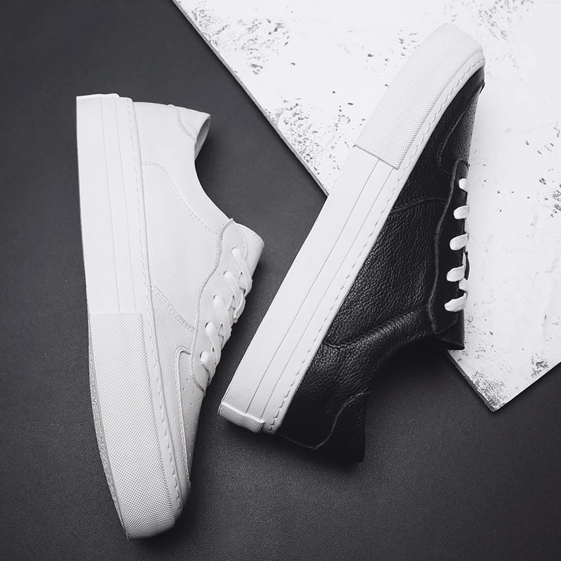 

Man Shoes Casual Men Men's Leather Casual Shoes Mens Sneaker Sport Men Zapatillas Hombre Spring Sneakers For 2020 Causal