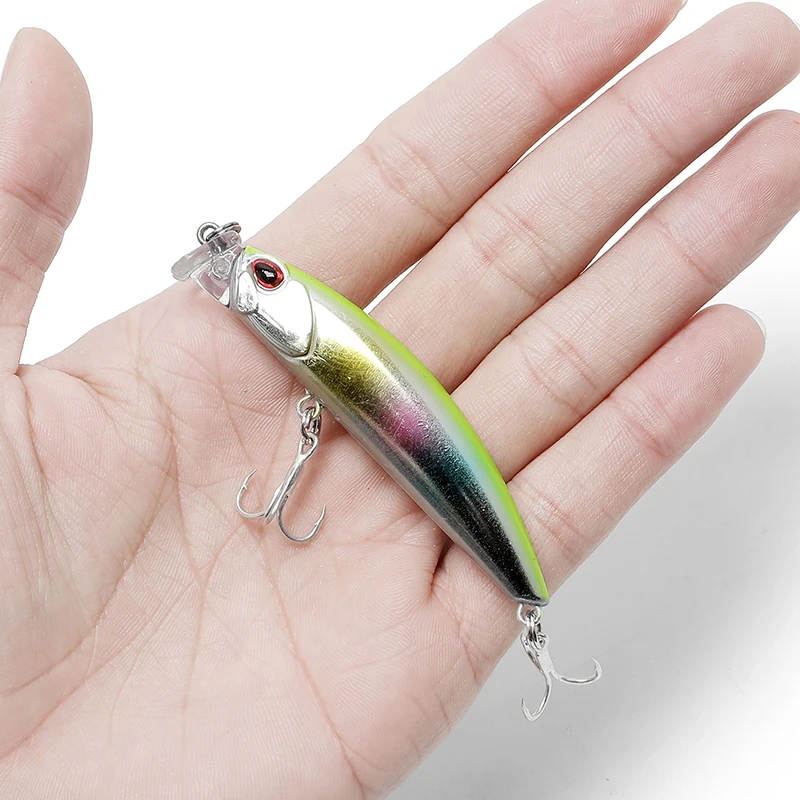 Воблер 10 г для ловли окуня приманка поппер топ форели рыбалки карпа плавающий