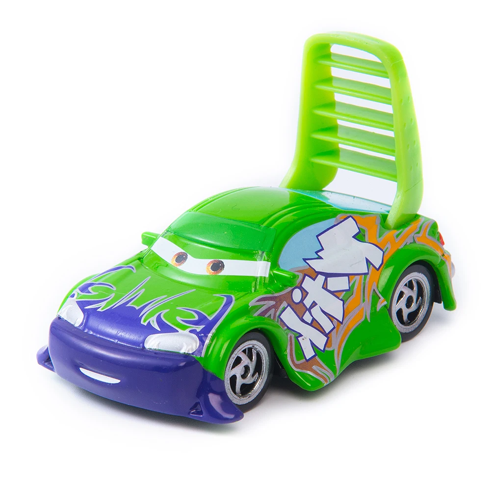 Disney Cars 3 игрушки disney pixar Lightning McQueen 1:55 литой металлический сплав модель pull boule de noel
