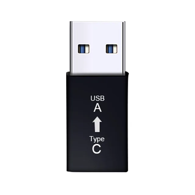 USB M to type c F USB3.0 к адаптеру type-C OTG конвертер Thunderbolt 3 type-C адаптер OTG кабель для Macbook pro Air samsung S10 S9 USB OTG - Цвет: USB M to type c F