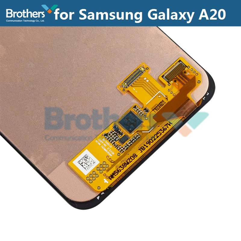ЖК-экран AMOLED для Samsung Galaxy A20 A205 ЖК-дисплей A205F/SD SM-A205FN/SD в сборе с сенсорным экраном и