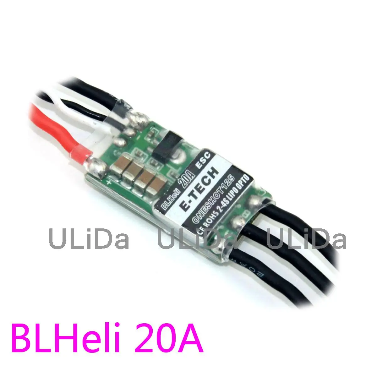 E TECH BLHeli program OPTO 20A ESC Высокая производительность эффективная поддержка OneShot125 для