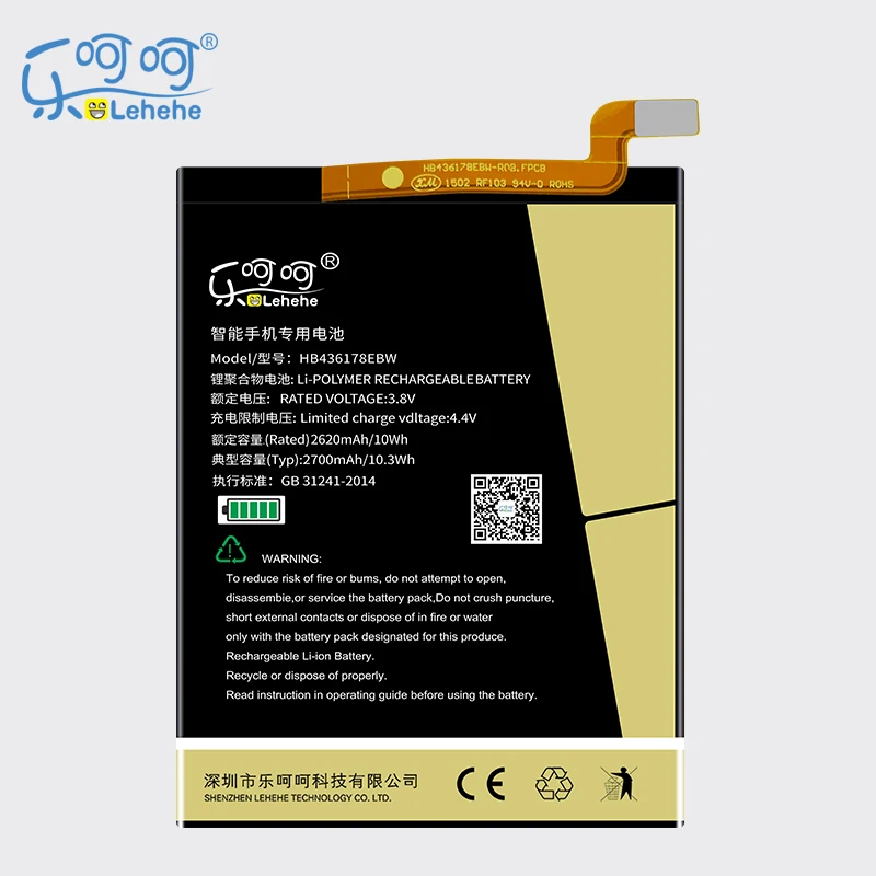 Оригинальный LEHEHE HB436178EBW Аккумулятор для HUAWEI Mate S CRR CL00 UL00 2700 мАч Сменные литий