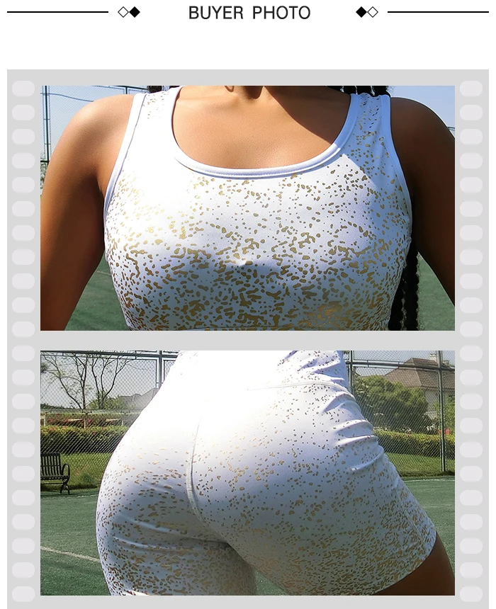 IWUPARTY/комплект из 2 предметов топ шорты Байкерский комплект женский спортивный