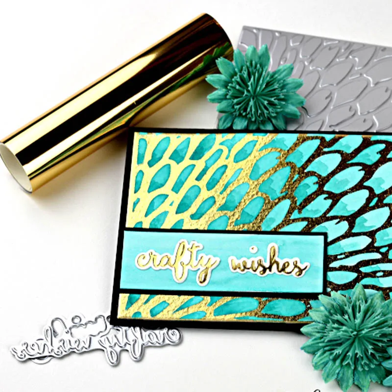 Коварный пожелания фразу Горячая Фольга пластина + пресс формы для плетения