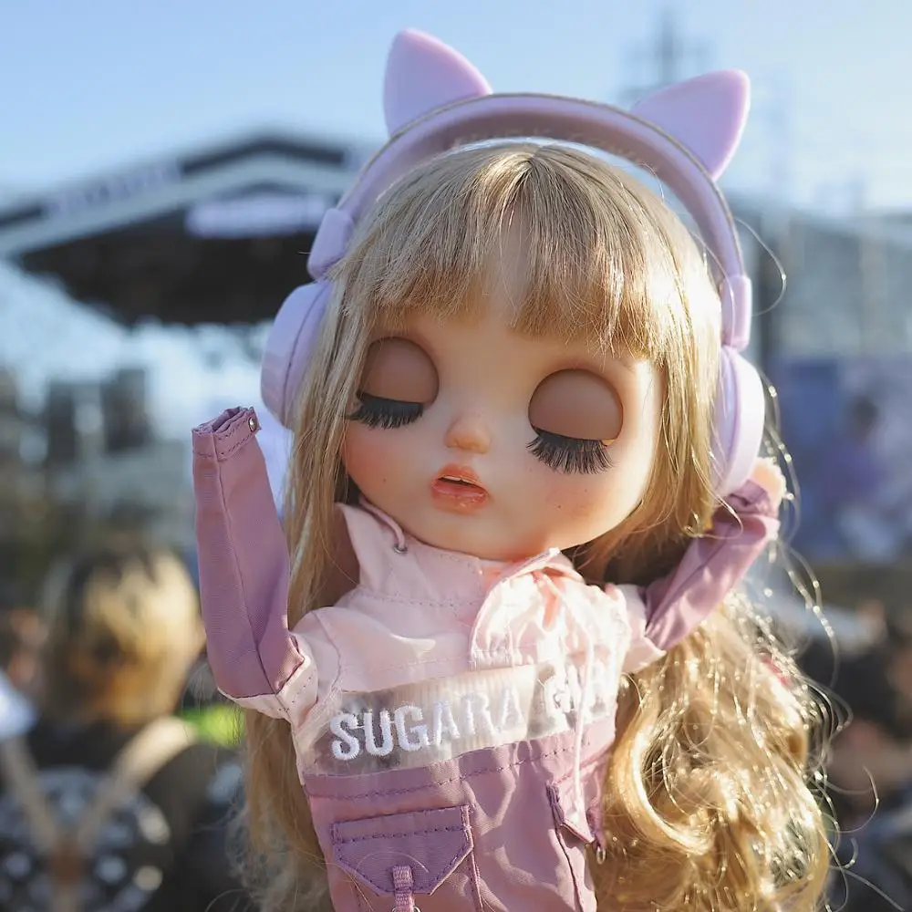 Кукла нео блайз NBL 1/6 шарнирная кукла с матовым лицом модная девушка большими