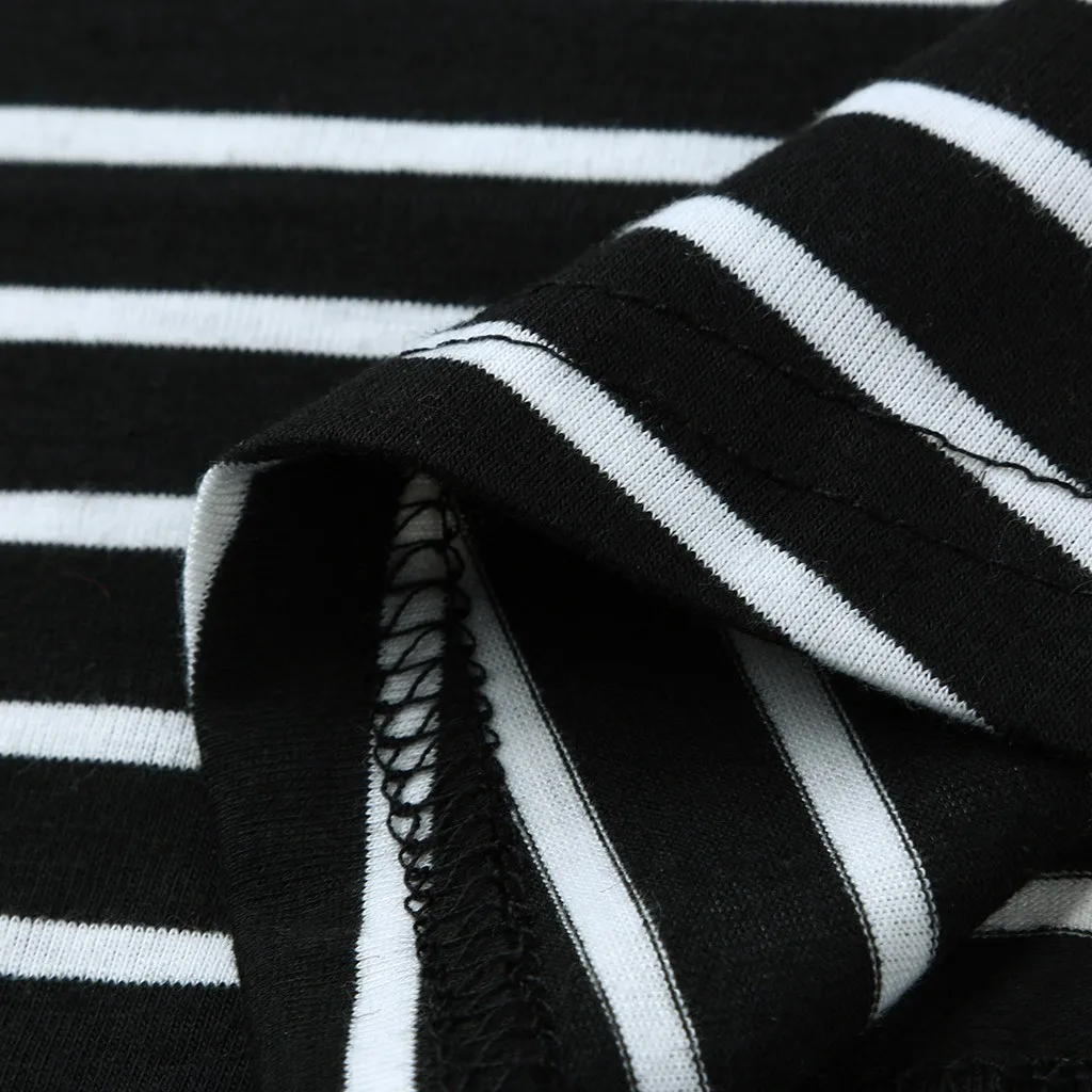 

Maternity Nightwear Women's Maternity Short Sleeve Casual Striped Nursing Dresses For Breastfeeding Robe Cotton Dresses Women