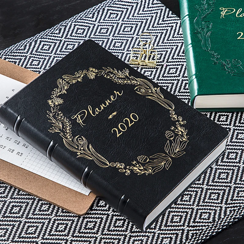 A5 2020 планировщик Ретро стиль международная торговля английский Основной график