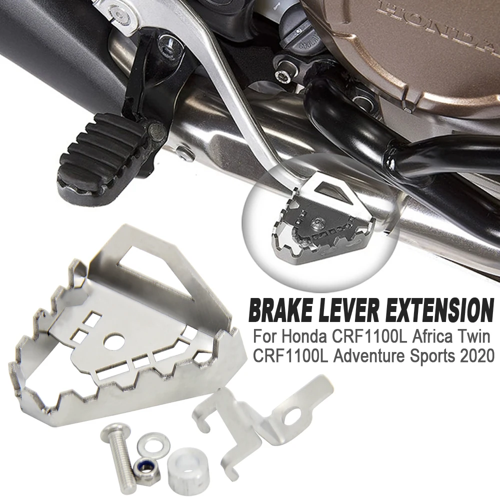 

NEW For Honda CRF1100L Africa Twin CRF 1100 L Adventure Sports 2020 2021Motorcycle Rear Foot Brake Lever Pedal Enlarge Extension