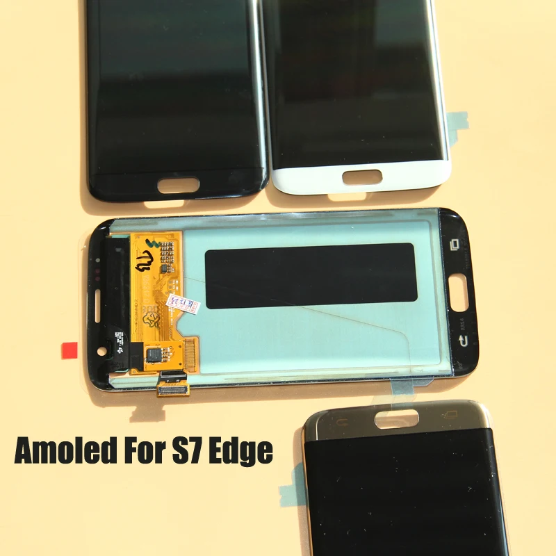 5 дюймов Супер AMOLED для SAMSUNG Galaxy s7 edge G935 G935F ЖК-дисплей дигитайзер сенсорный экран |