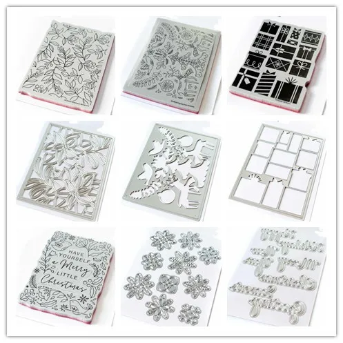 Снежный фон прозрачные штампы для DIY скрапбукинга/изготовления карт/Детские