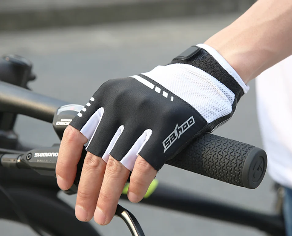 

Новые модели SAHOO для женщин и мужчин, спортивные перчатки с открытыми пальцами, велосипедные амортизирующие перчатки, велосипедные шорты