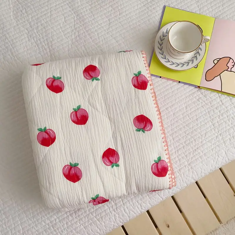 

100% Cotton Summer Quilt Home Textiles Suitable for Children Boy Girl Kids Adult Blanket Comforter Thin Quilt