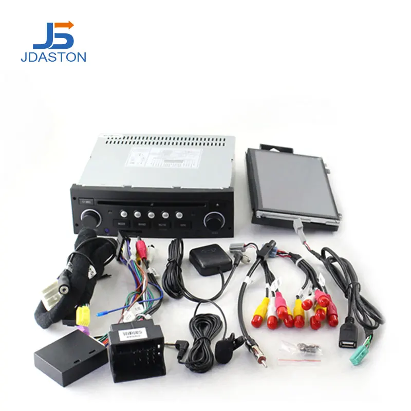 Автомобильный DVD-плеер JDASTON мультимедийная стерео-система на Android 10 0 с GPS Wi-Fi для