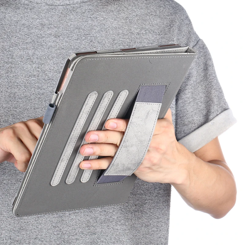 Роскошный кожаный чехол из хлопчатобумажной ткани для iPad 10 2 209 Pro 5 2017 умный