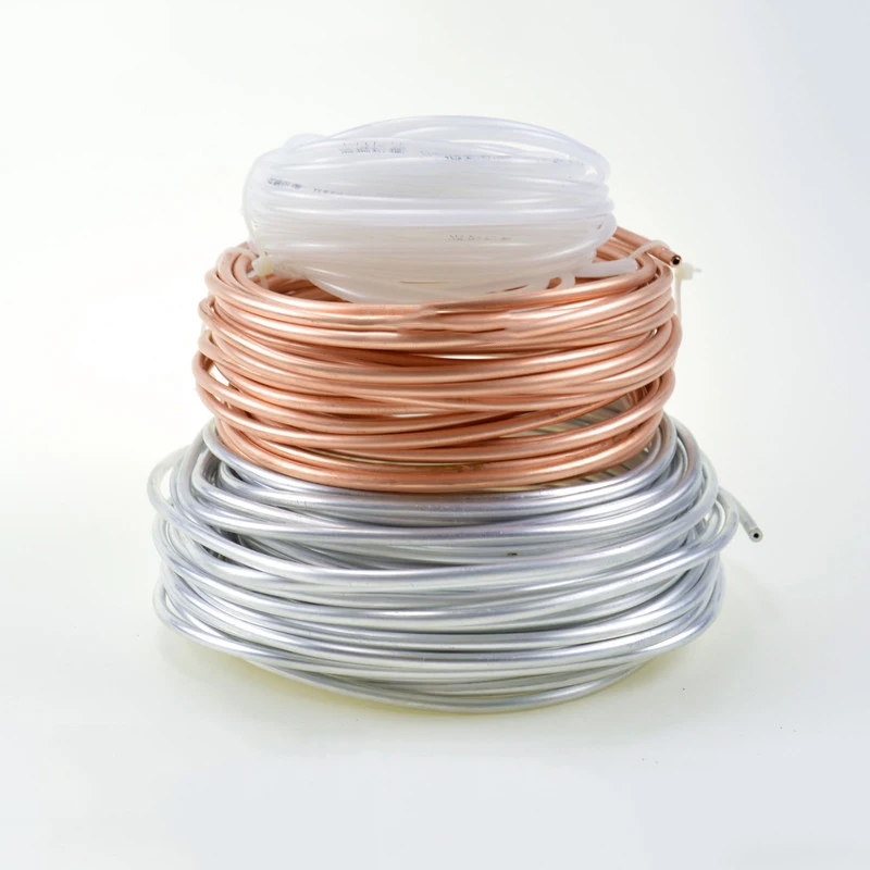 Масляная трубка с наружным диаметром 1 метр 4 мм 6 8 медная алюминиевая нейлоновая