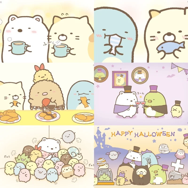 

Anime 5D DIY Diamond Painting Cartoon Animal Full Drill Diamond Embroidery Cross Stitch Cute Japan Home Wall Decor